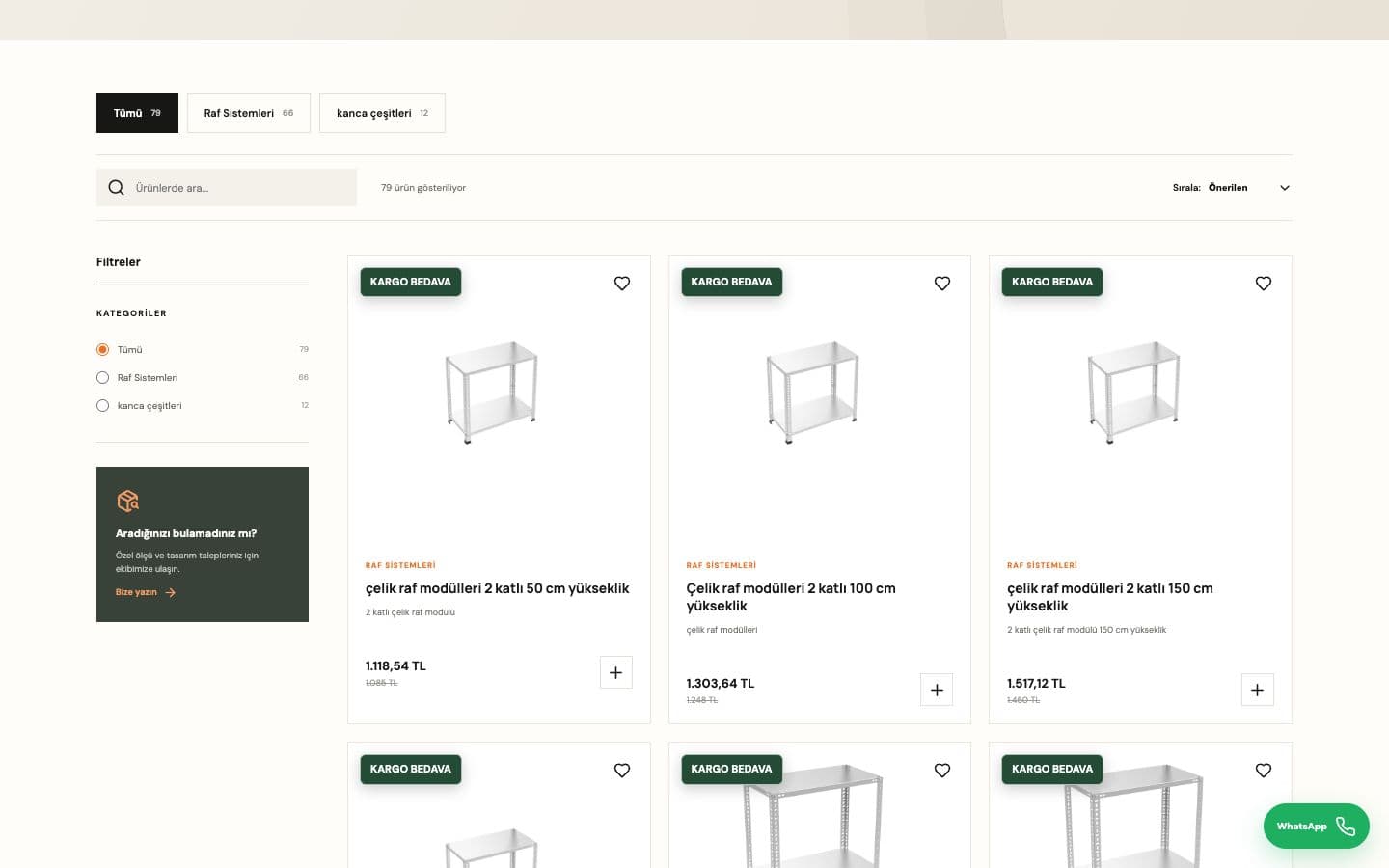 Cemil Tasarım: Online katalog