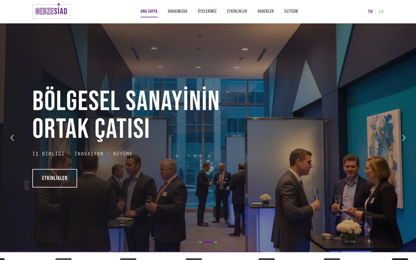 GEBZESİAD masaüstü görünümü